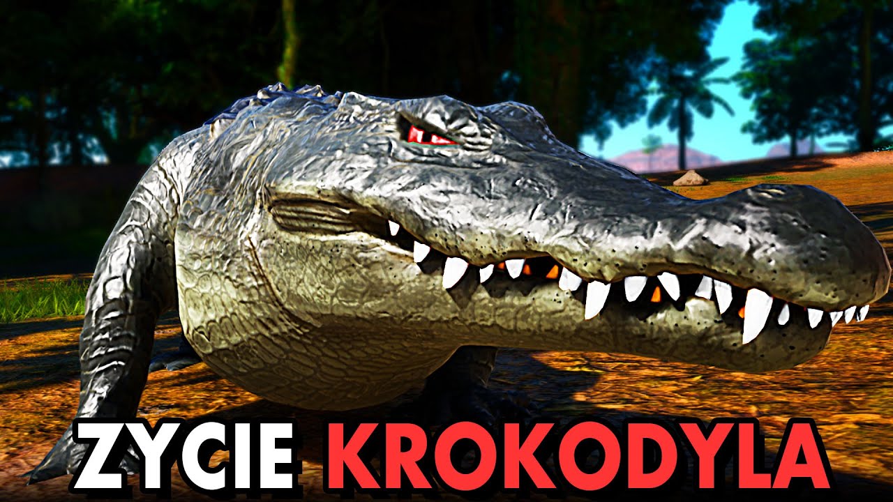 NOWA GRA GDZIE JAKO KROKODYL POLUJESZ NA LWY - Animalia Survival