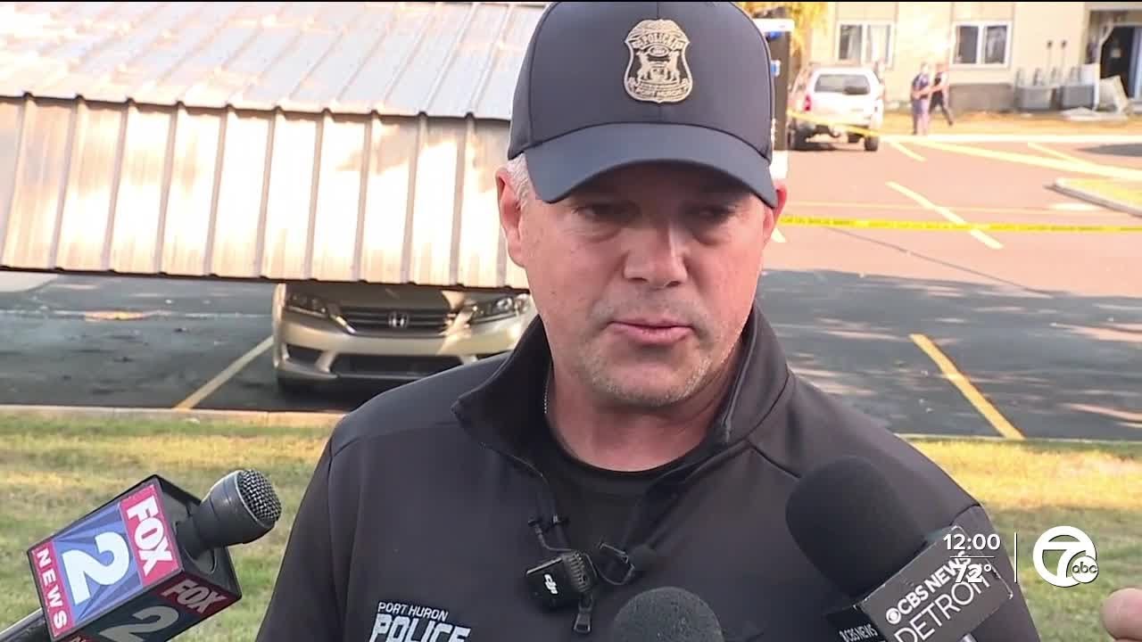 1 child killed, 2 others injured in domestic shooting at Port Huron apartment; father arrested