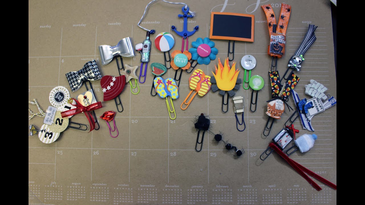 DIY Planner Clips