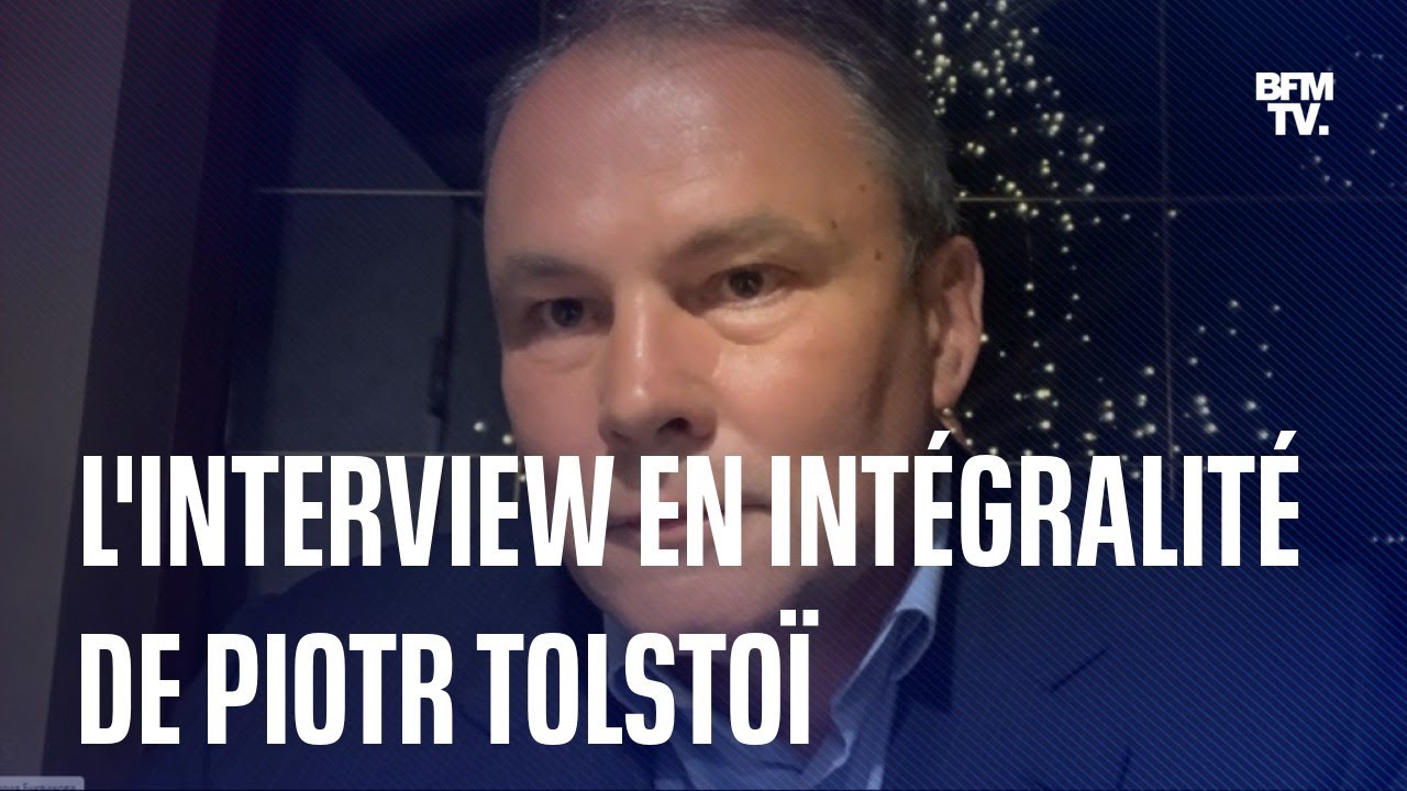 L'interview en intégralité de Piotr Tolstoï, vice-président de la Douma