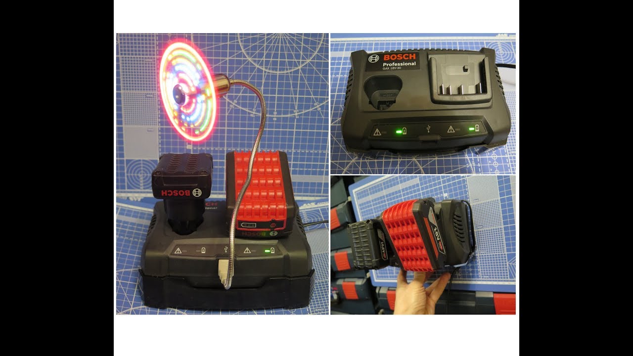 Bosch GAX 18V-30 UNI, Ч - I: универсальное зарядное устройство