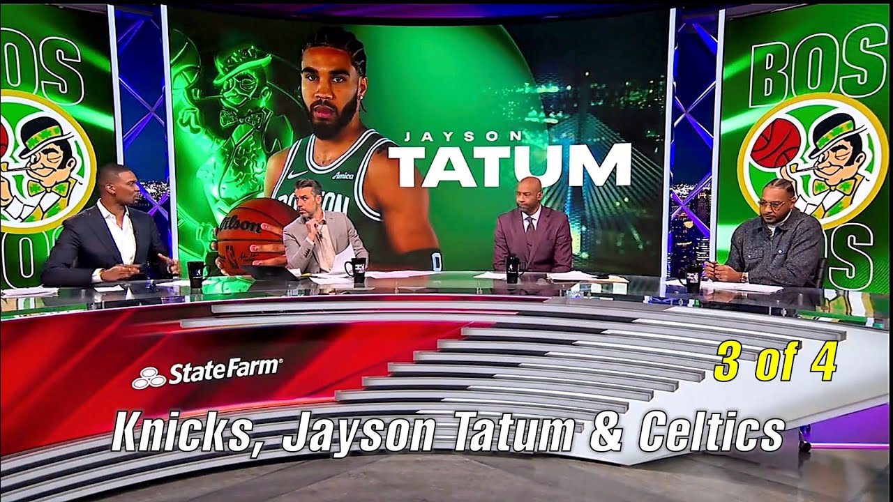 NBA Legends Chris Bosh Vince Carter and Carmelo Anthony on Knicks, Tatum and Celtics! Part 3 of 4