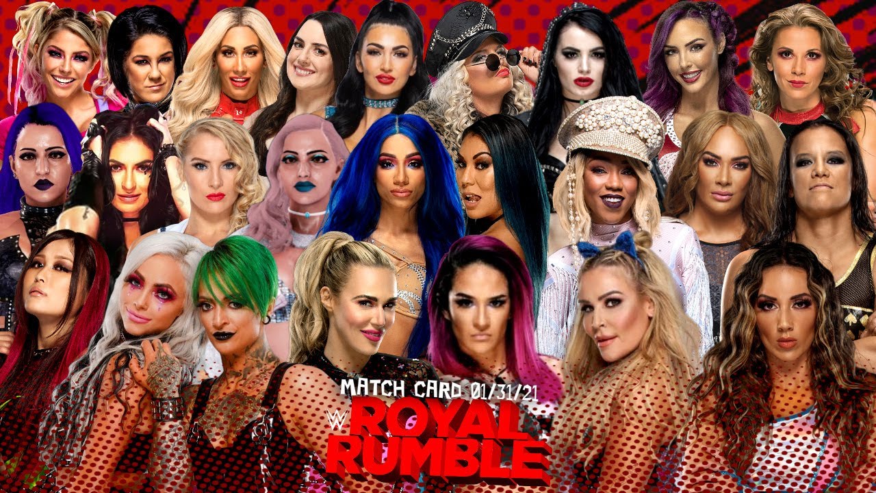 WWE 2K20 ROYAL RUMBLE MATCH CARD THIS SUNDAY ON MY CHANNEL !