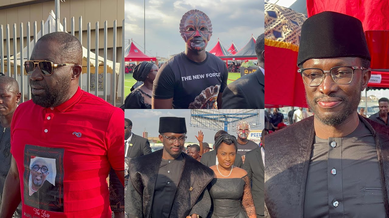 The New Force Chedda,Despite,Hon Kennedy Agyapong & Ofori Storm the Late Soccer Bob Marley’s Funeral