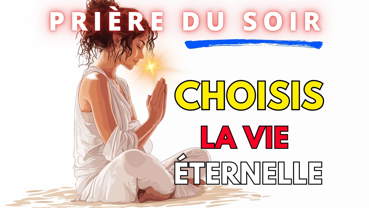 Prière du soir pour le salut éternel | Confie ton âme à Dieu et trouve la paix