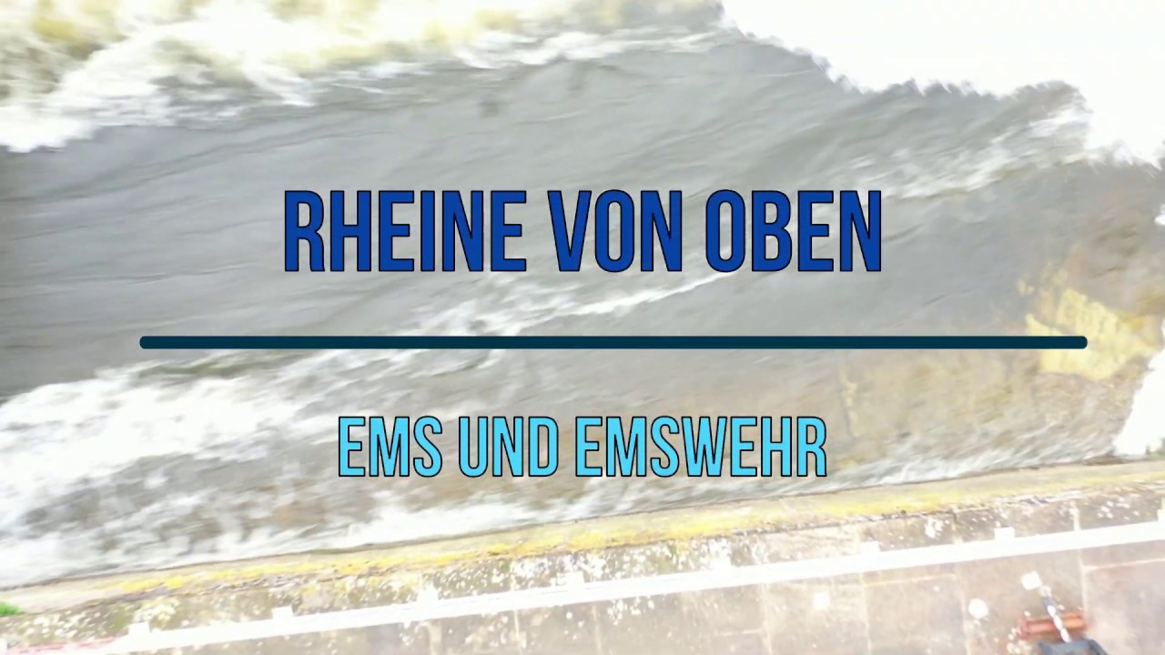 Rheine von Oben Ems und Wehr