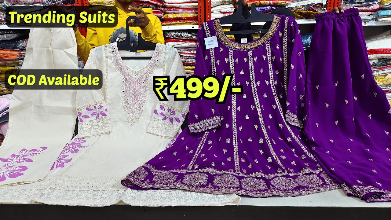 Ready to Wear Dresses ₹499 Mai😍 | Pakistani Designer Suits Hyderabad Shopping