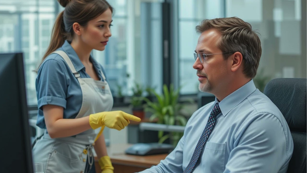 Don't sign this contract, said the cleaning lady  The billionaire froze and canceled the deal!