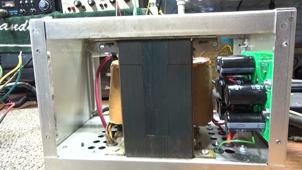 Drake L4B / L7 original Power Supply unpowered walkthru