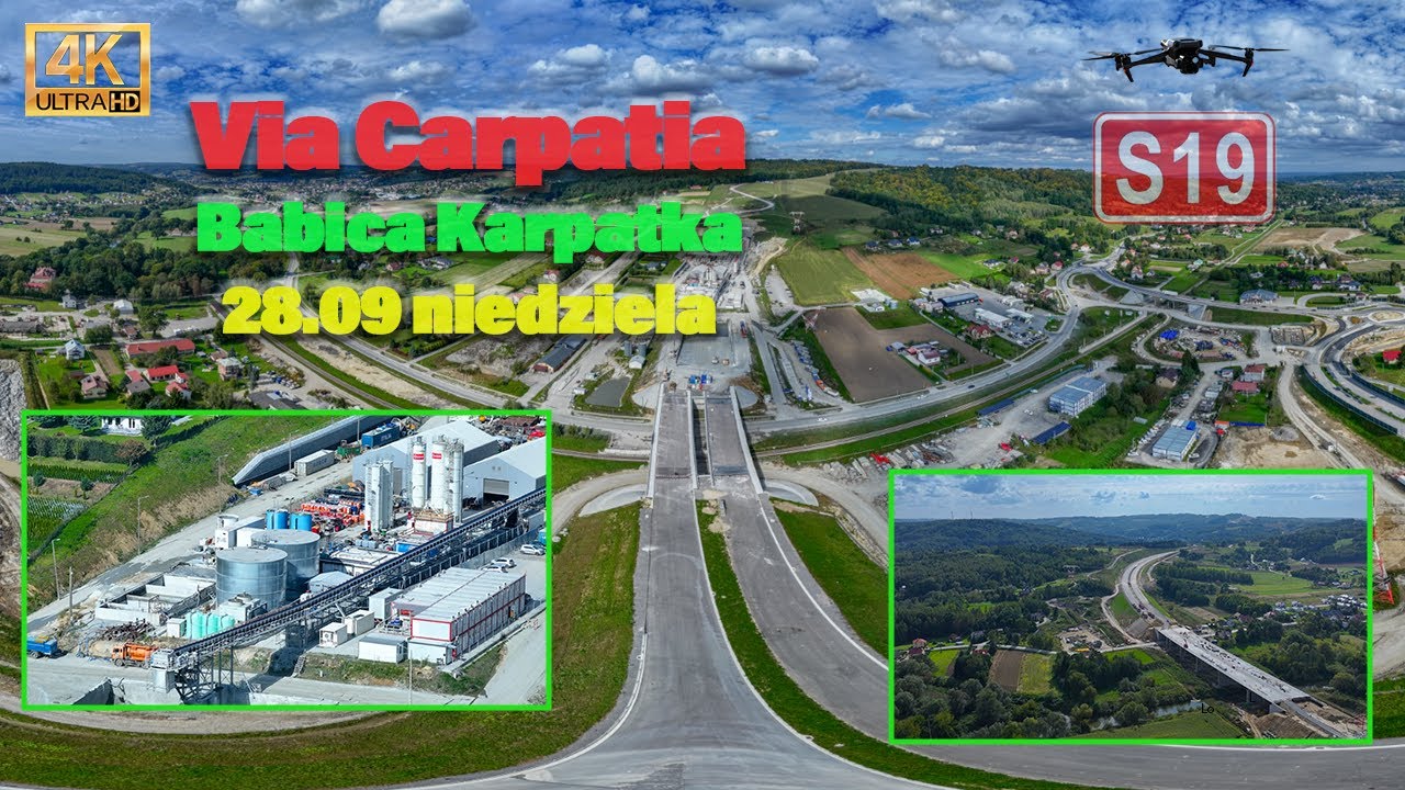 Budowa #S19 #Karpatka - znowu ciemne chmury? #Babica | Węzeł Babica | ES13 #viacarpathia