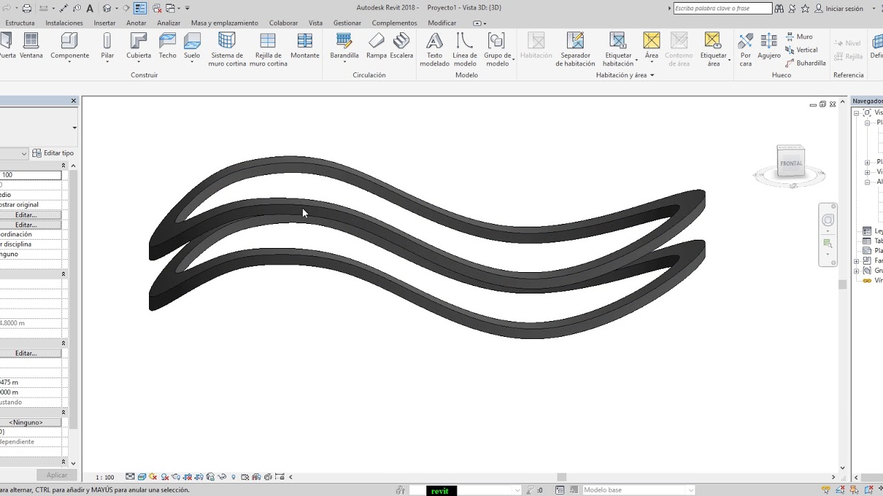 9 cubiertas por extrucción revit 2018