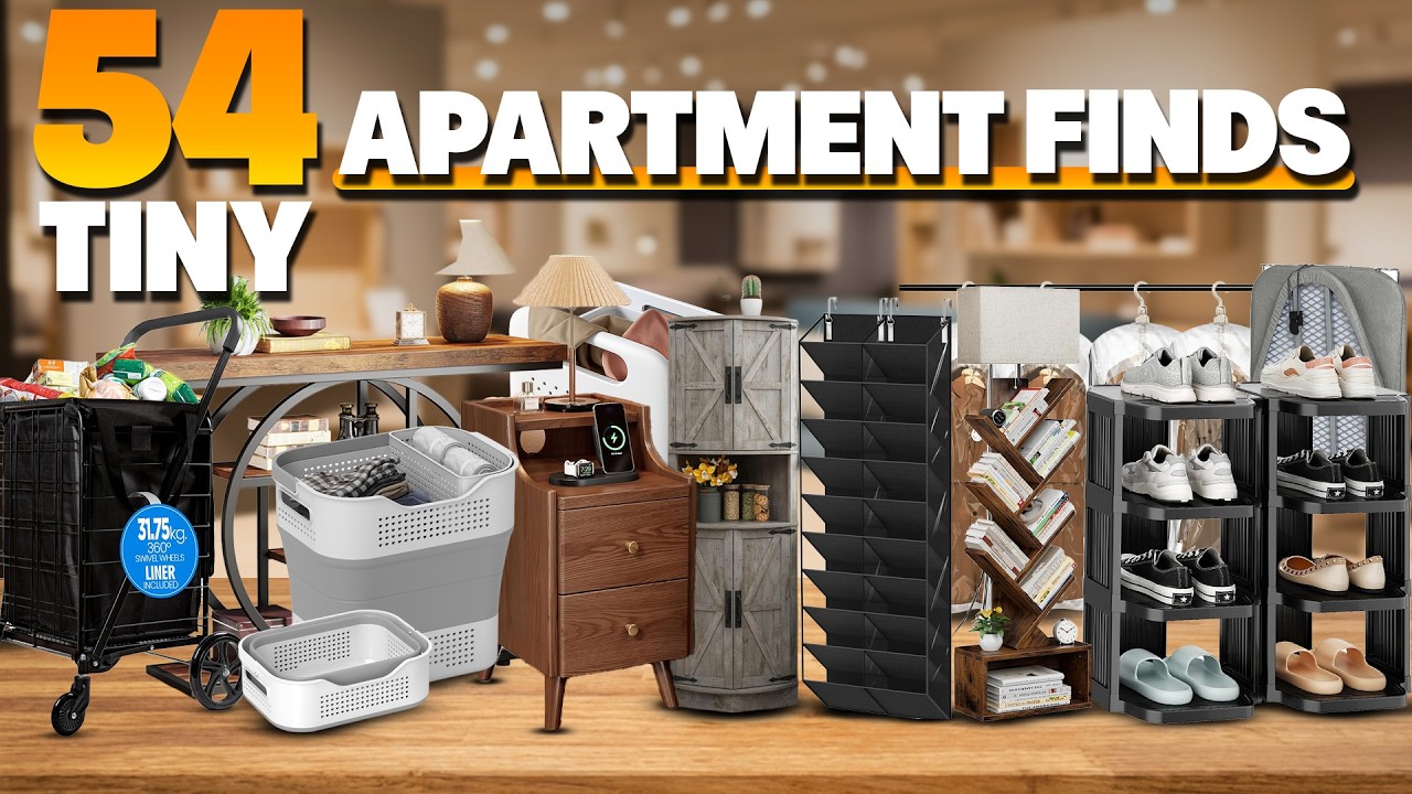 54 компактных товара с Amazon, которые сделают крошечные квартиры еще лучше.