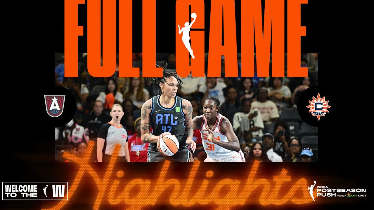 Connecticut Sun vs. Atlanta Dream | FULL GAME HIGHLIGHTS | September 8, 2025