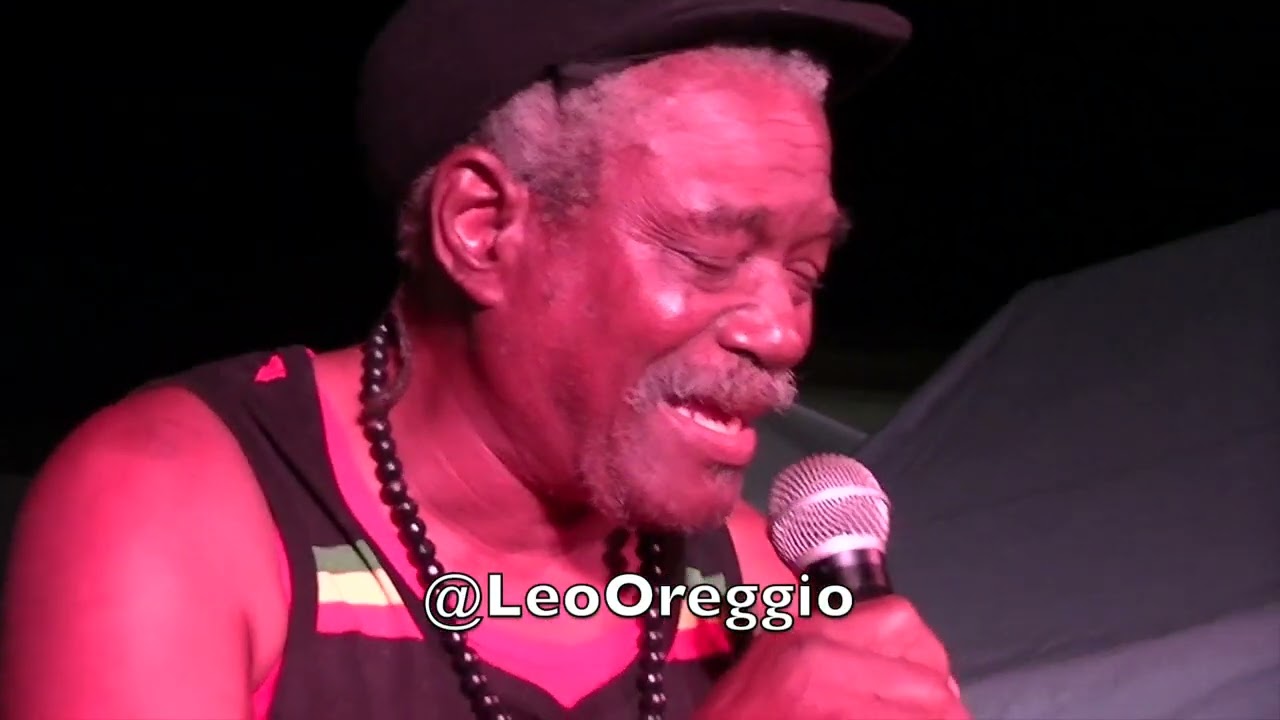 Horace Andy, reggae dancehall legend,  nice up Kingston Night Market (2024)