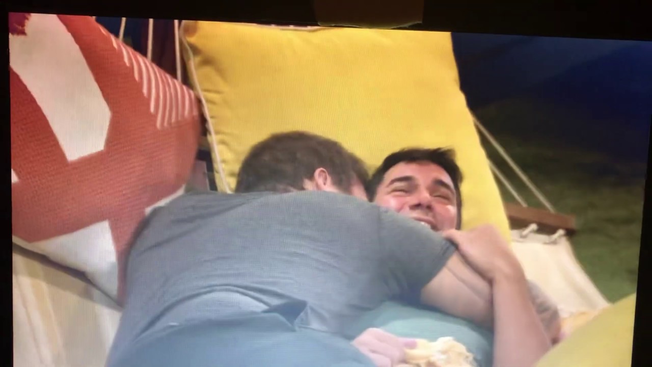Nick and Tommy cuddle in the hammock Alternate Angle FLASHBACK 8/26/19