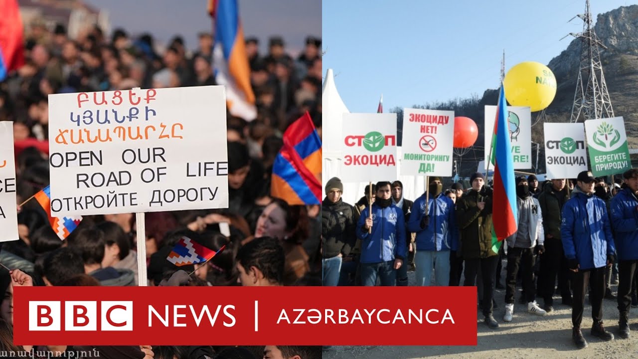 La&ccedil;ın dəhlizində aksiya: ermənilər yolun a&ccedil;ılmasını istəyir, Azərbaycan &ldquo;a&ccedil;ıqdır&rdquo; deyir
