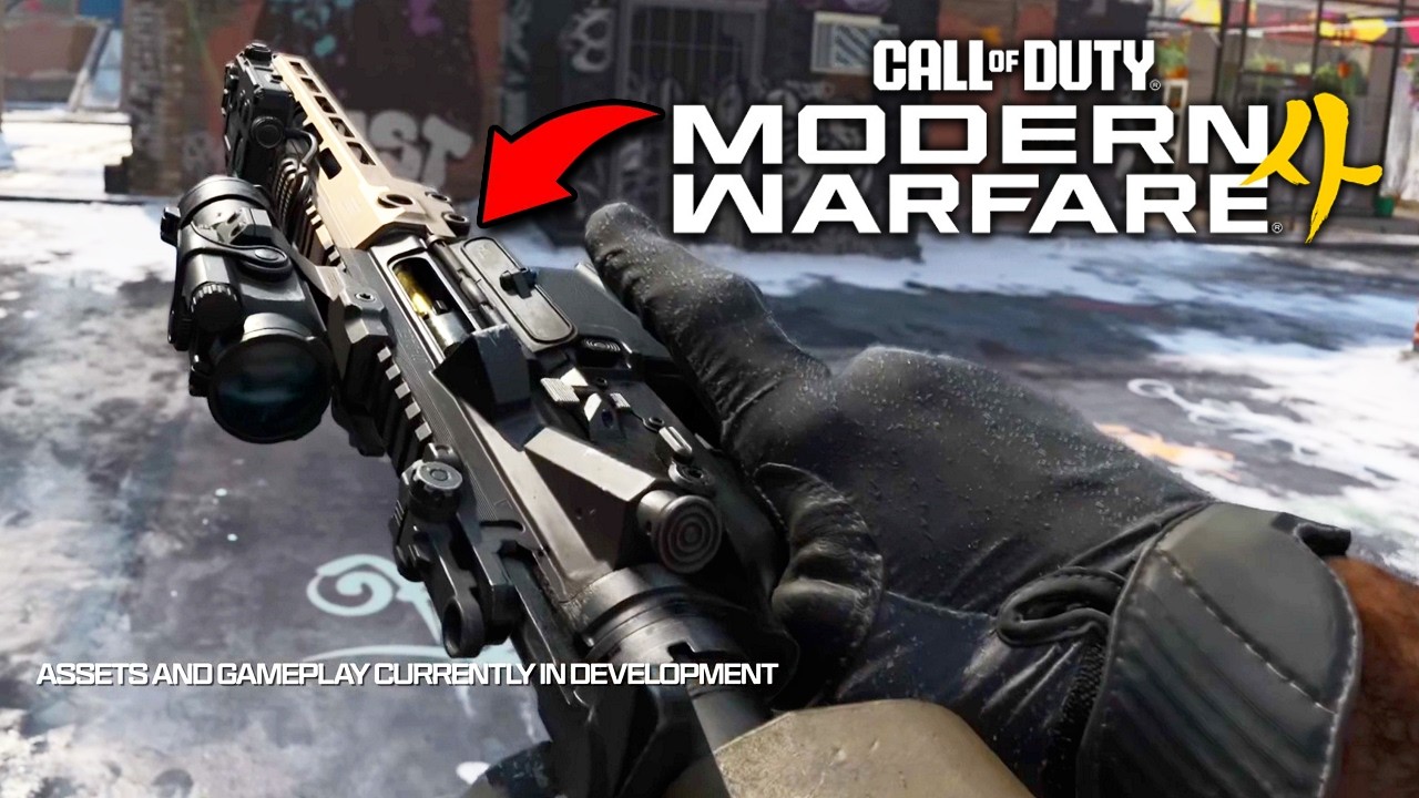 Ещё больше НОВОГО геймплея Modern Warfare 4 &mdash; осмотр оружия, глубина резкости, обвесы и многое др...