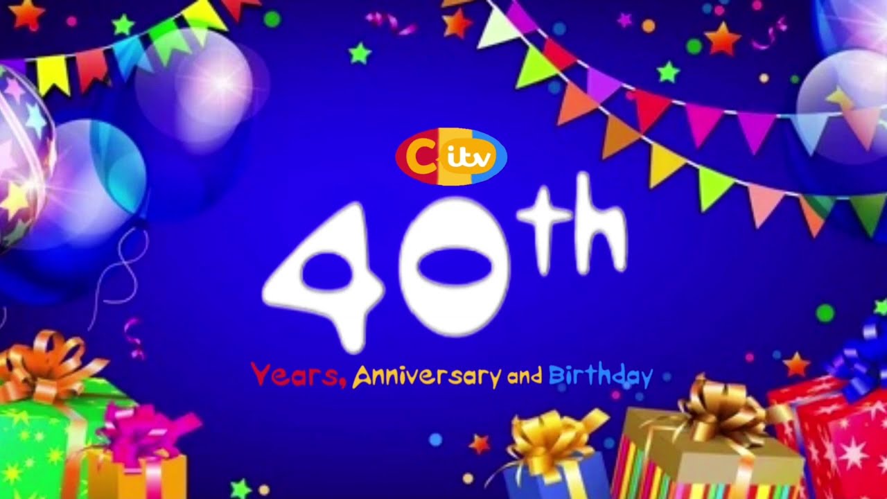 CITV&rsquo;s 40th Years, Anniversary and Birthday with Logo Evolution Changed