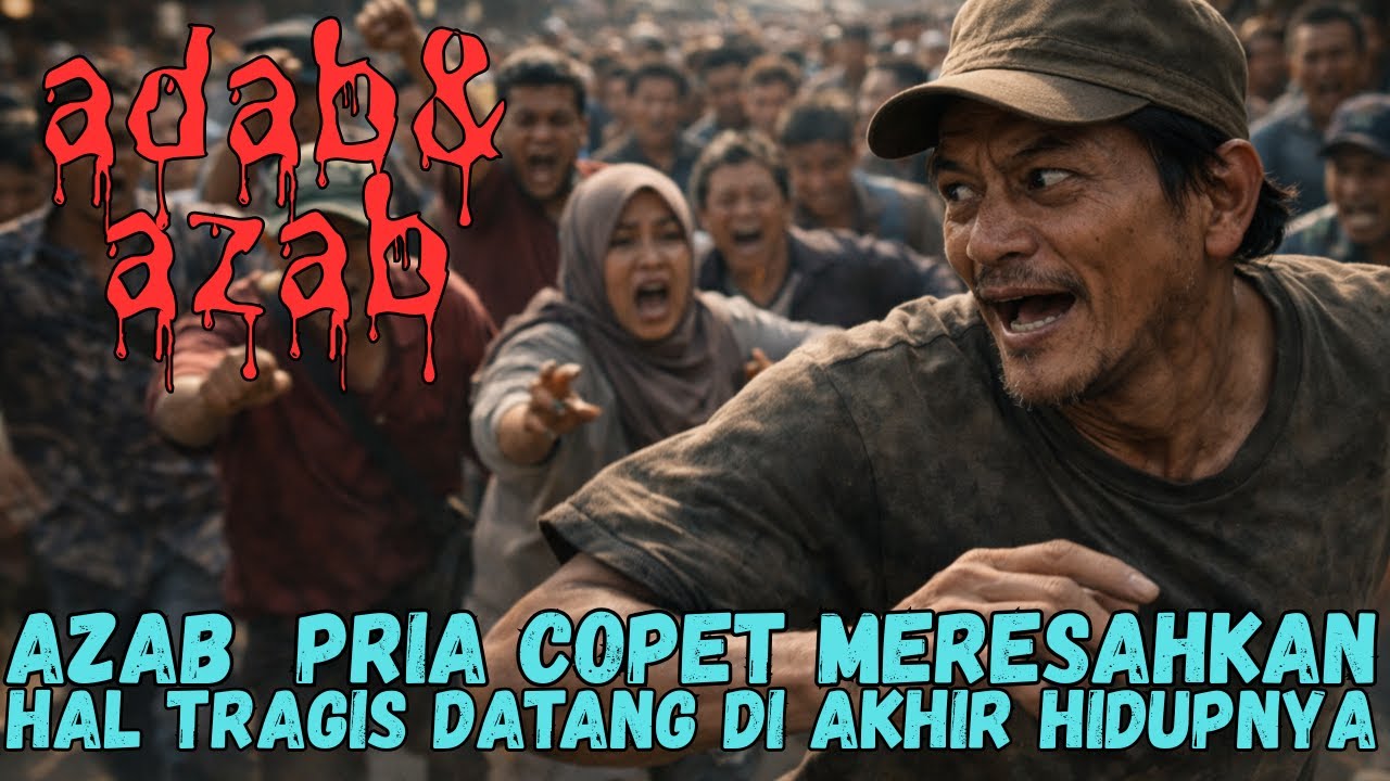 ADAB & AZAB || azab yang menimpa pria pencopet terminal ,hingga ia mnyesalinya di akhir hayat !!!