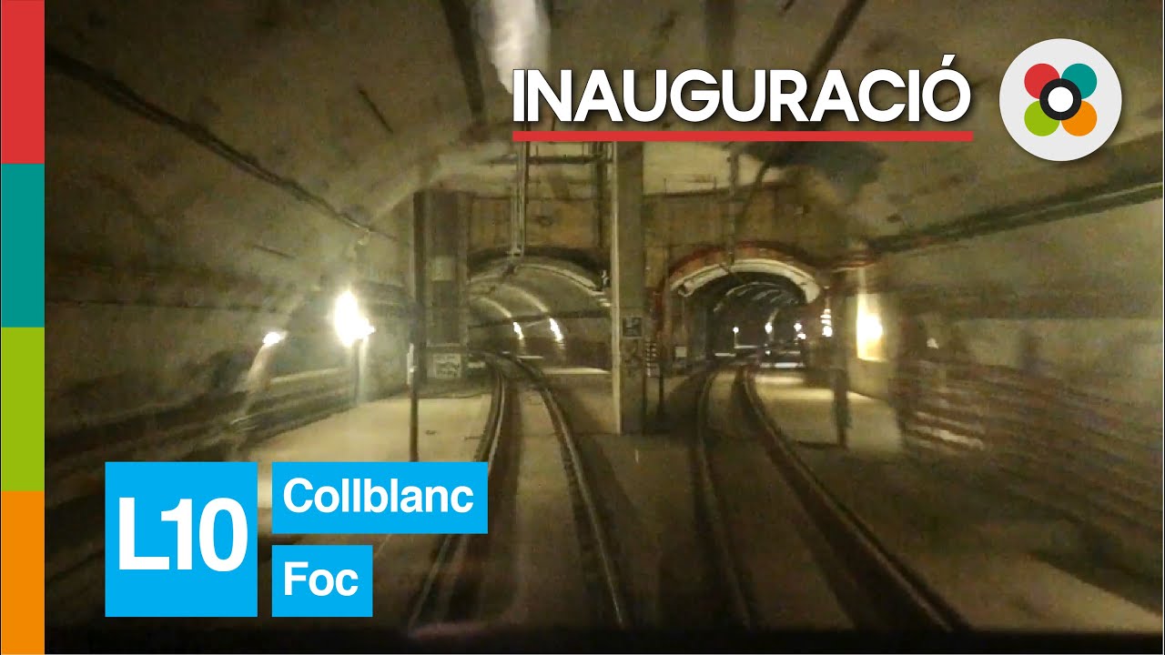 L10 Sud Metro de Barcelona Collblanc - Foc | Inauguració 2018