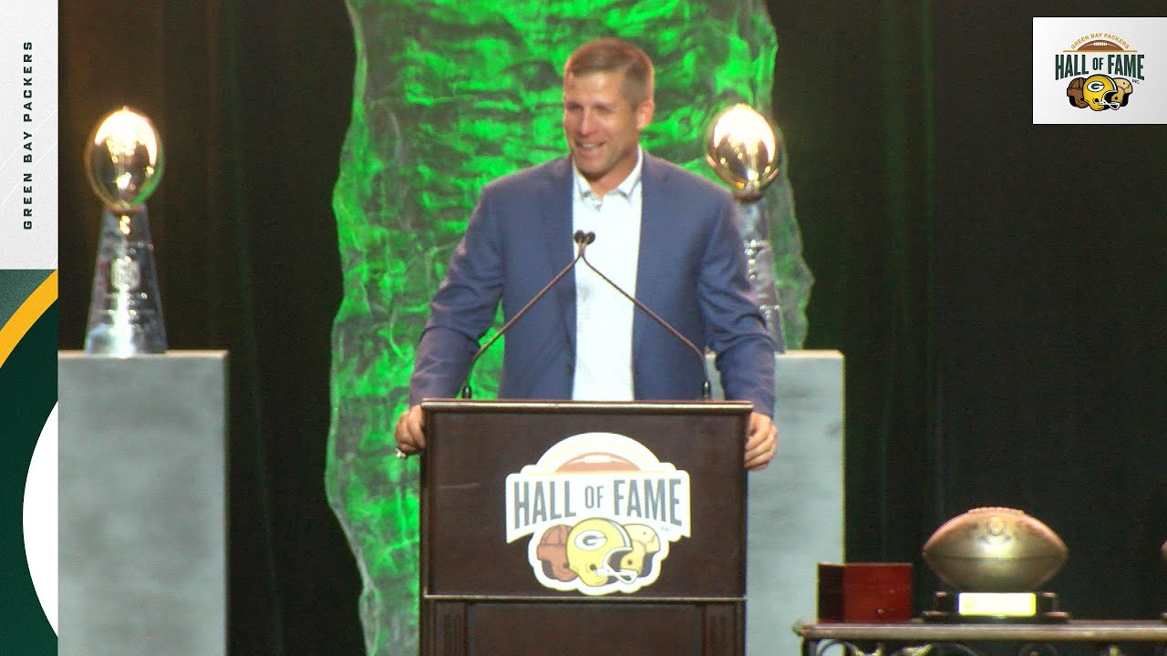 Green Bay Packers Hall of Fame induction speech: Jordy Nelson