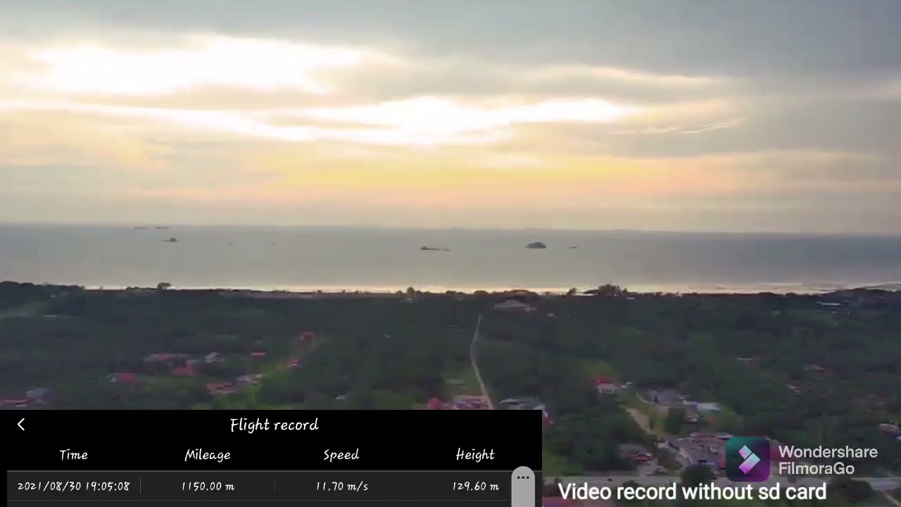 Kf101 test distance and altitude in semi -urban areas