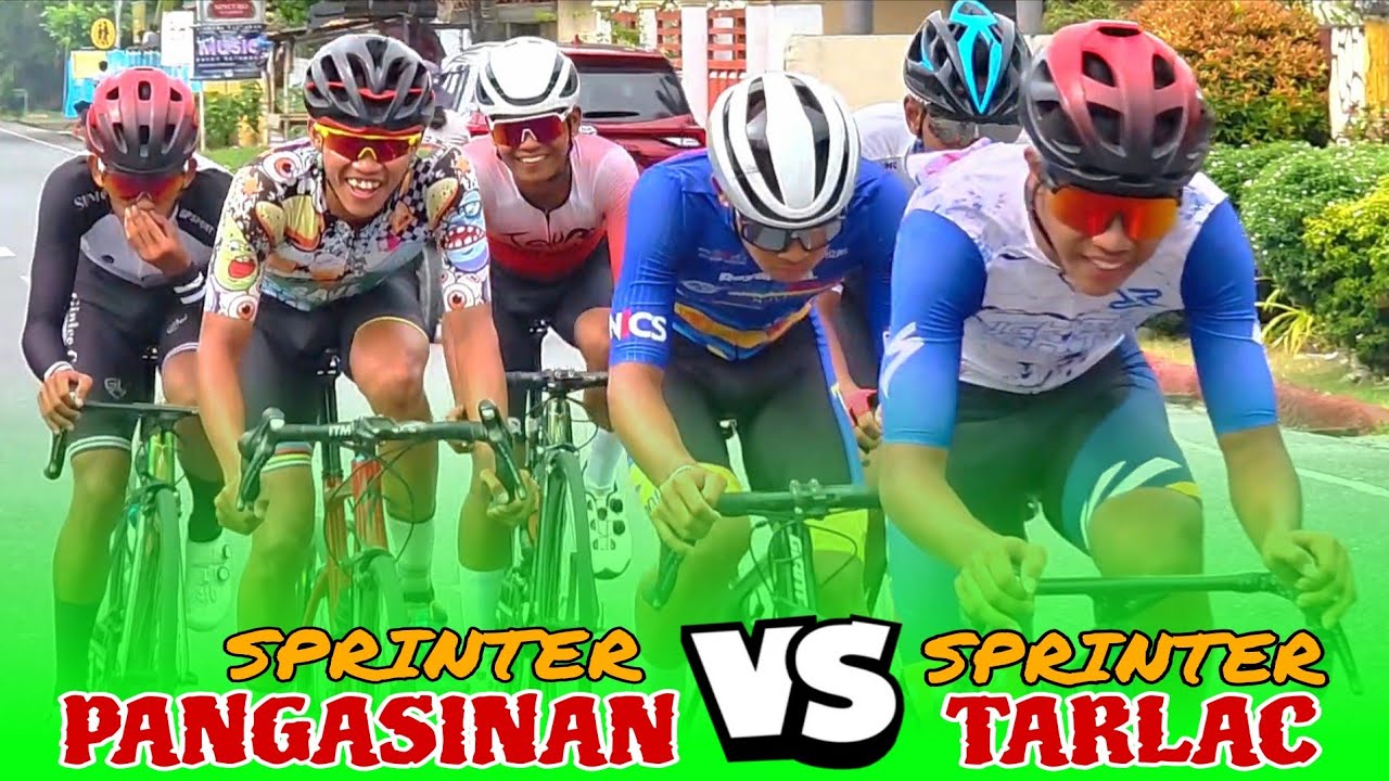 Pangasinan vs Tarlac sa Breakaway. STA.TERESA de AVILA Fiesta Race Ramos, Tarlac 