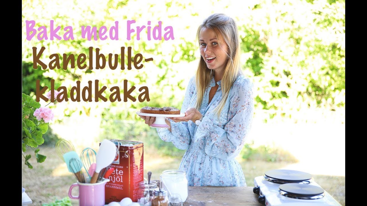 Baka med Frida - Kanelbullekladdkaka