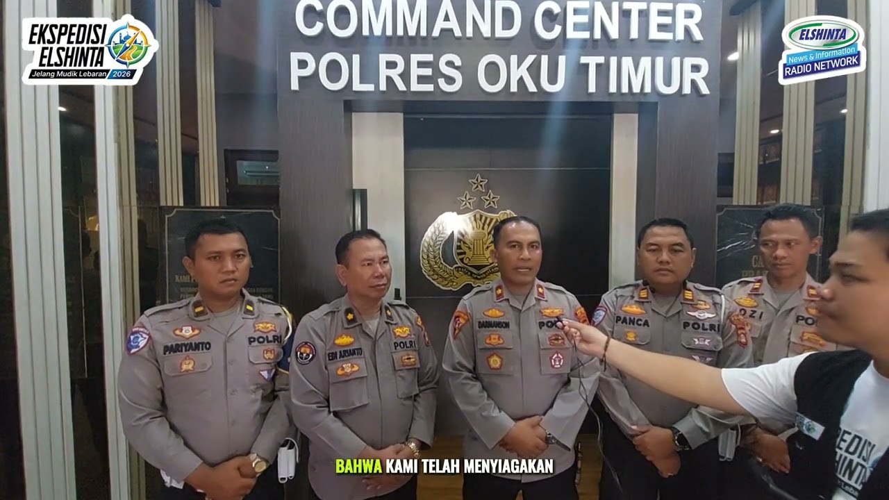 Polres Oku Timur Siap Amankan Arus Mudik Lebaran 2026