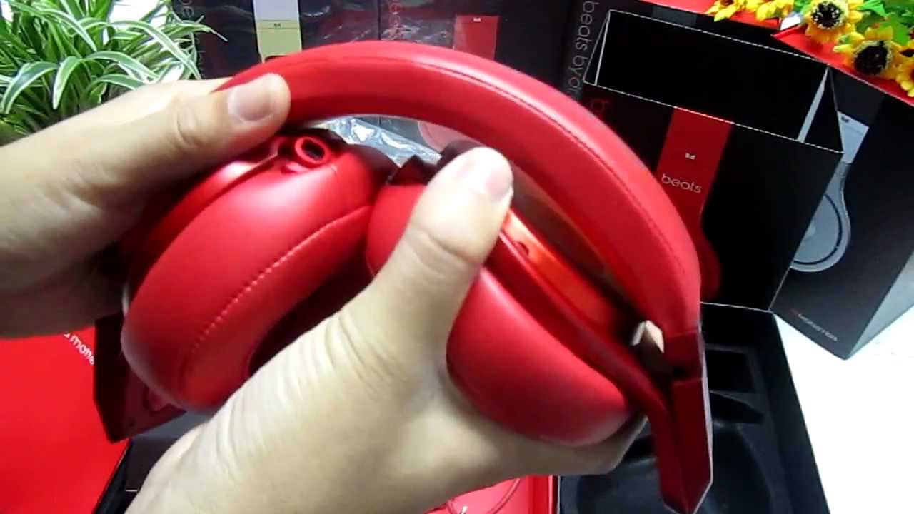 Beats By Dr. Dre Pro Full Red Headphones On-ear -Unboxing Review for Refly