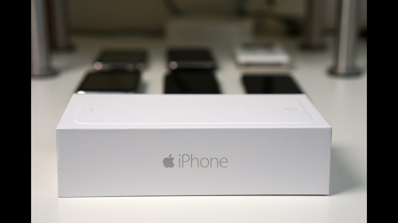 iPhone 6 Plus Unboxing