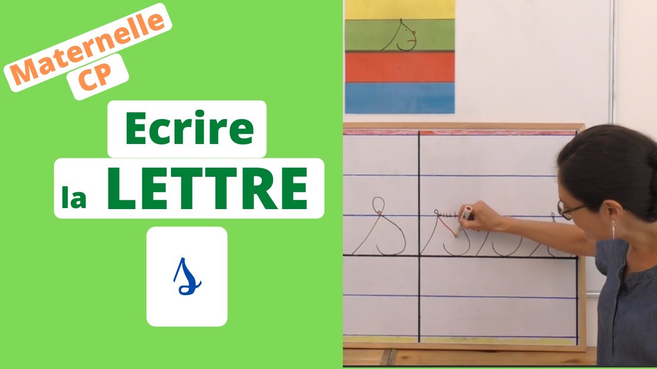 Comment écrire la lettre s ? Apprendre à écrire les lettres minuscules - Ecriture Maternelle et CP