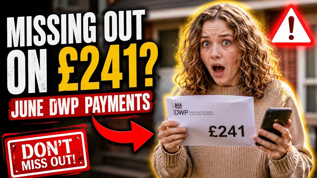 Are You Missing Out on Your &pound;241 June DWP Payments?