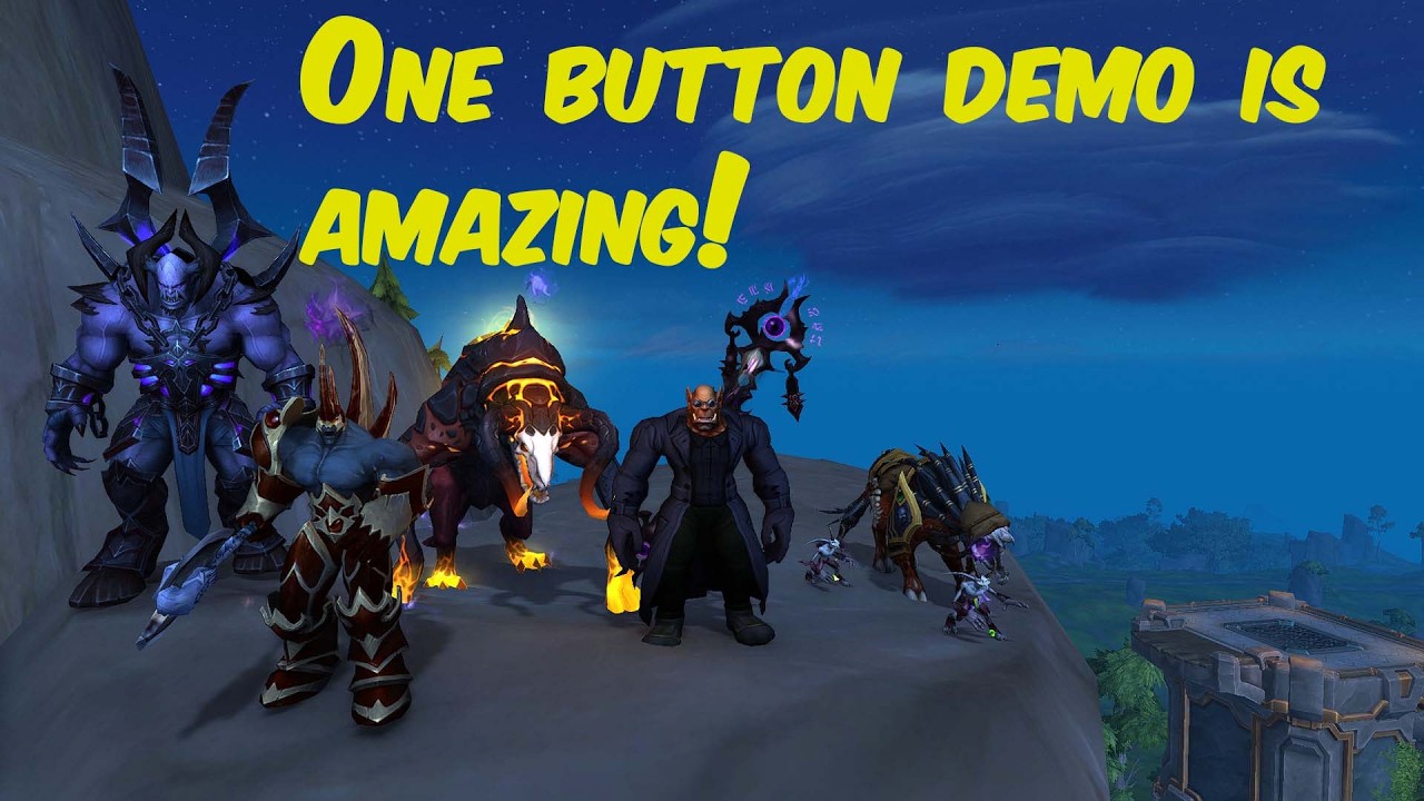 One button demo is a monster - demonology warlock pvp the war within