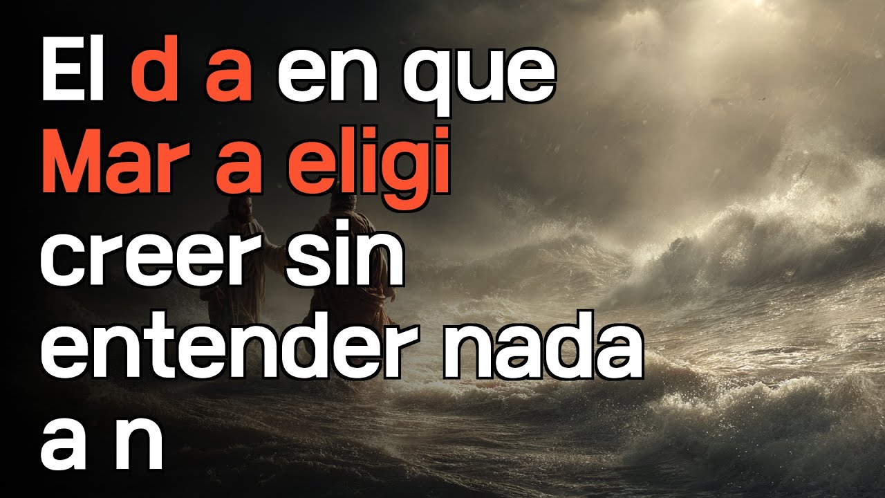 María Creyó Sin Entender | Fe Radical | Confianza en Dios | Obediencia | Esperanza Cristiana
