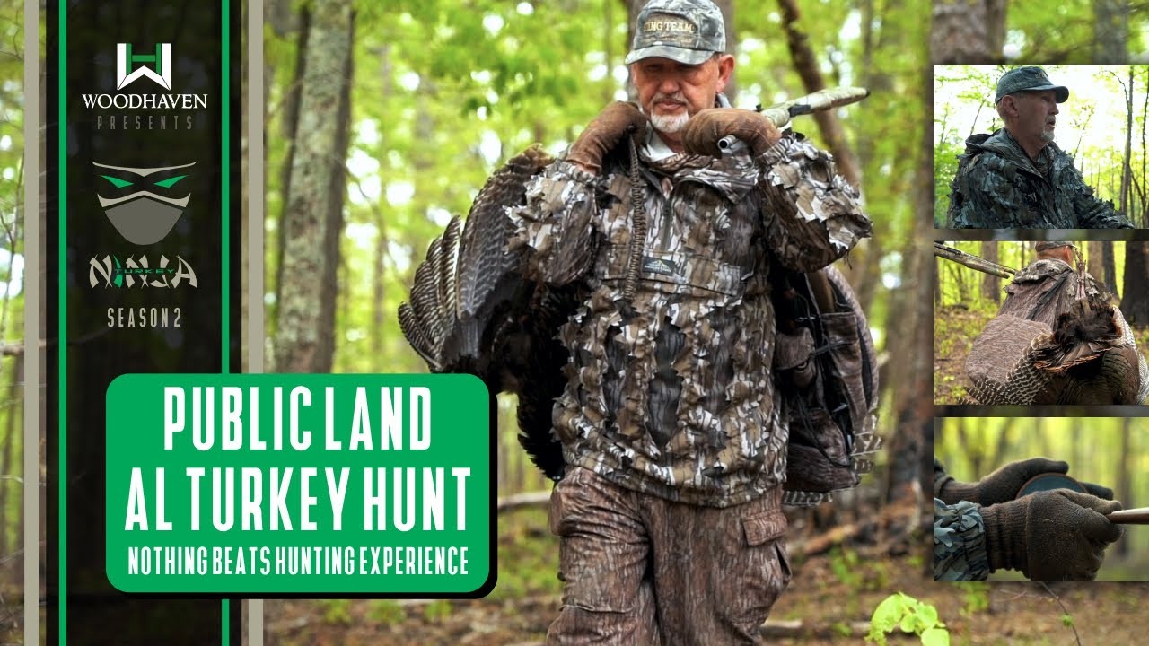 PUBLIC LAND AL TURKEY HUNT, Nothing Beats Hunting Experience : Turkey Ninja S2 | E8