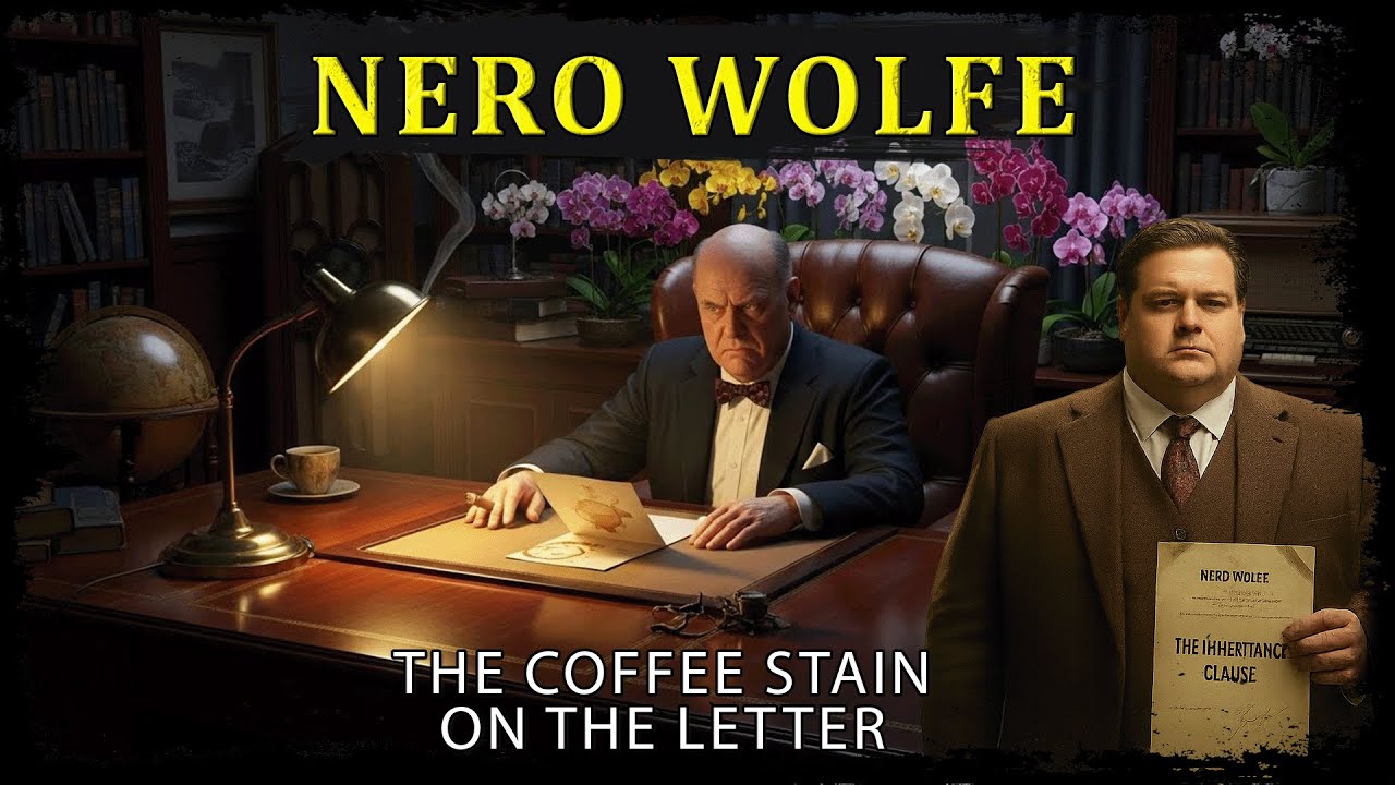 Nero Wolfe & The Coffee Stain on the Letter | A Nero Wolfe Story