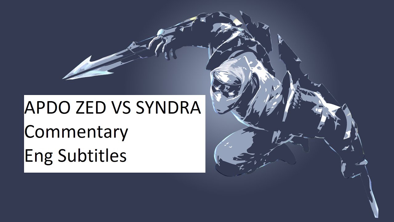 [Translated] Apdo, Dopa, Pado teaches us how to lane against Syndra as Zed