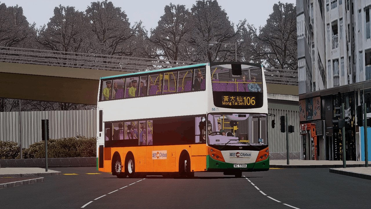 OMSI 2 CTB 106 小西灣(藍灣半島)→黃大仙 | 5513 NG5568