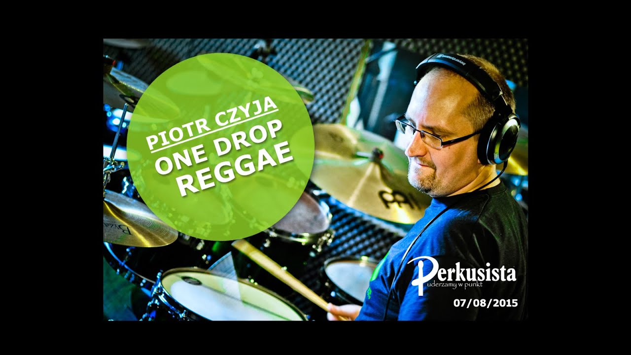 Lekcje gry na perkusji. Drumset Academy. One Drop- reggae groove