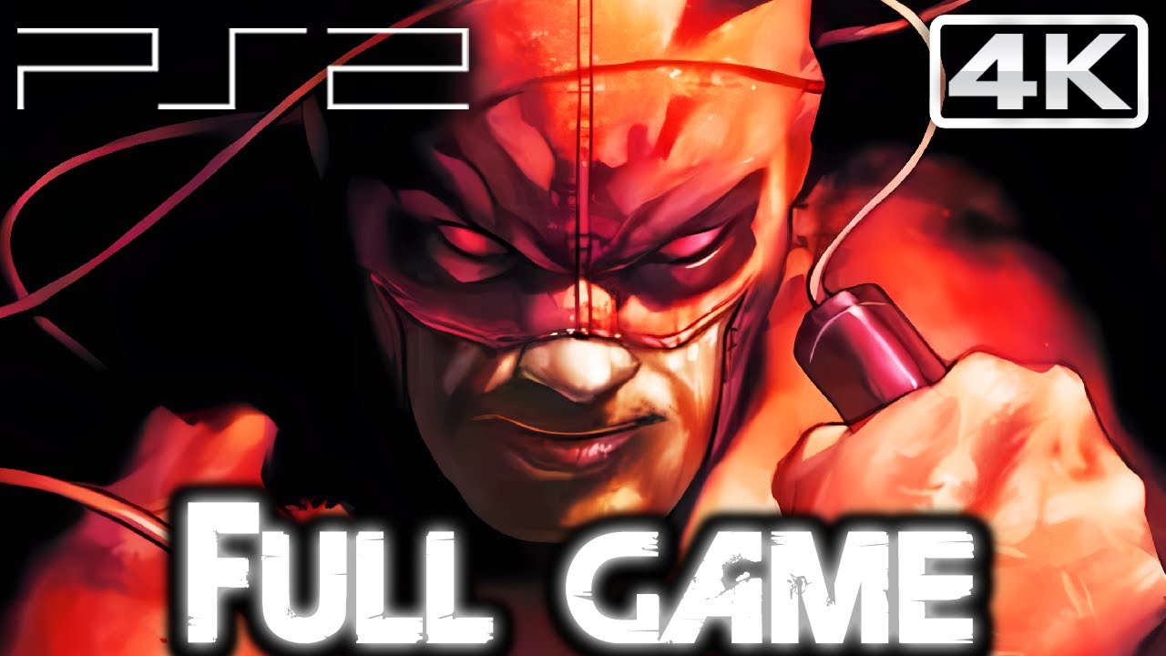 DAREDEVIL PS2 Gameplay Walkthrough FULL GAME (4K 60FPS) No Commentary