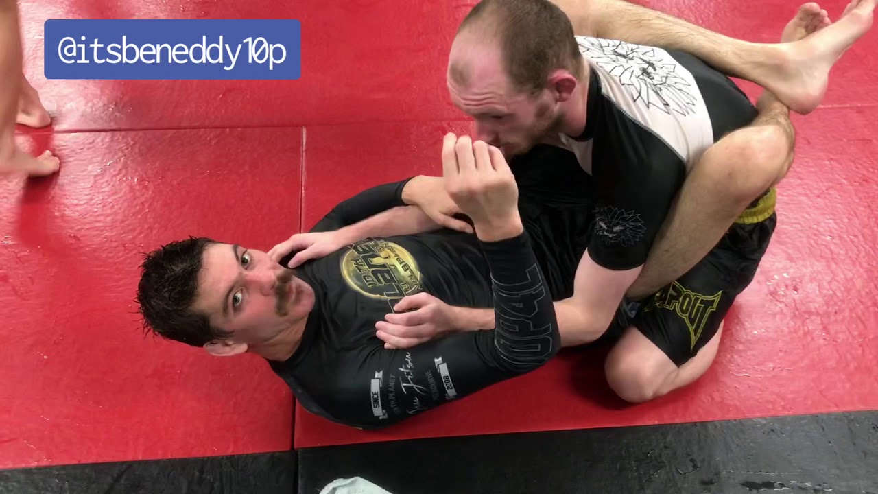 Dead Orchard Rubber Guard Finish - Clearing their elbow to lock it up