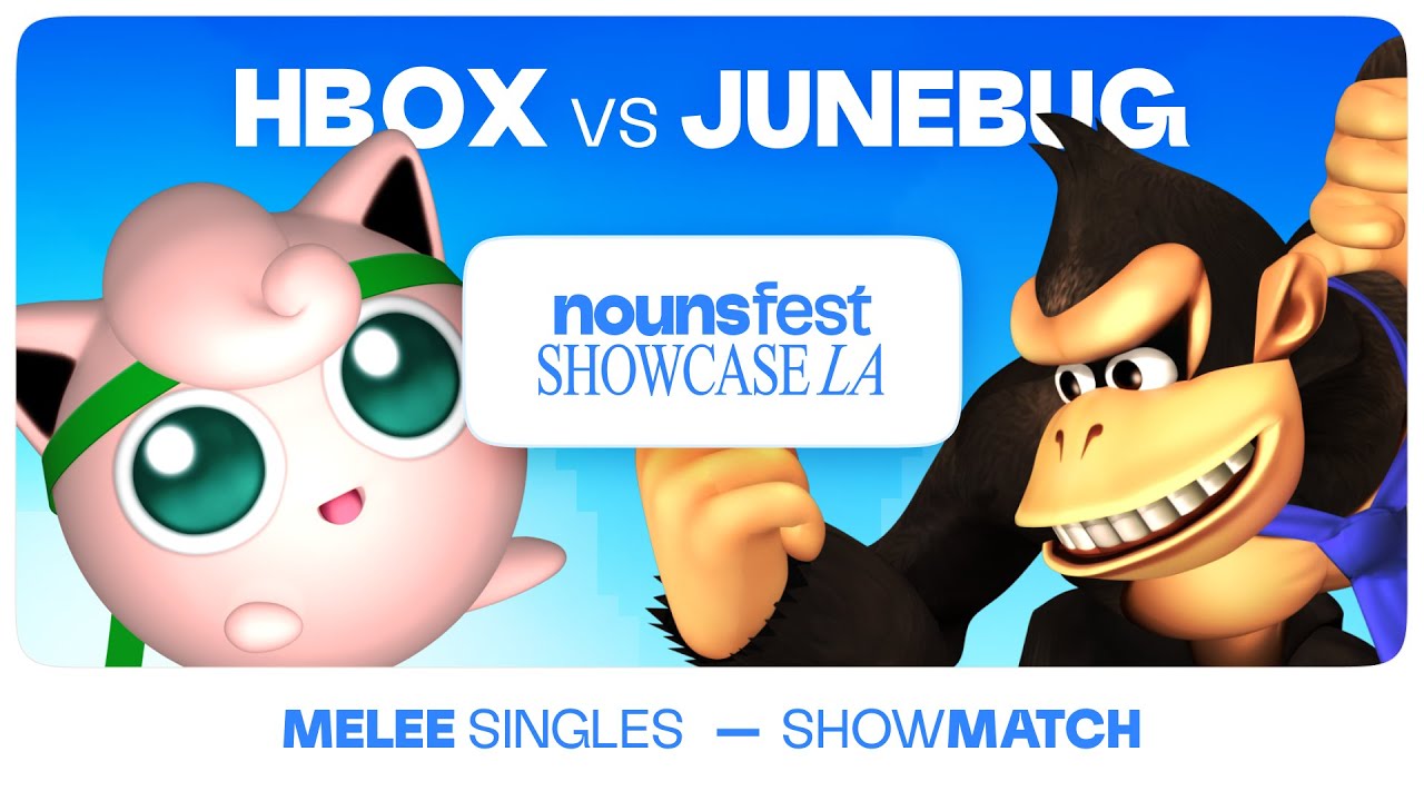 Nounsfest Showcase | Hungrybox против Junebug | SSBM First to 5