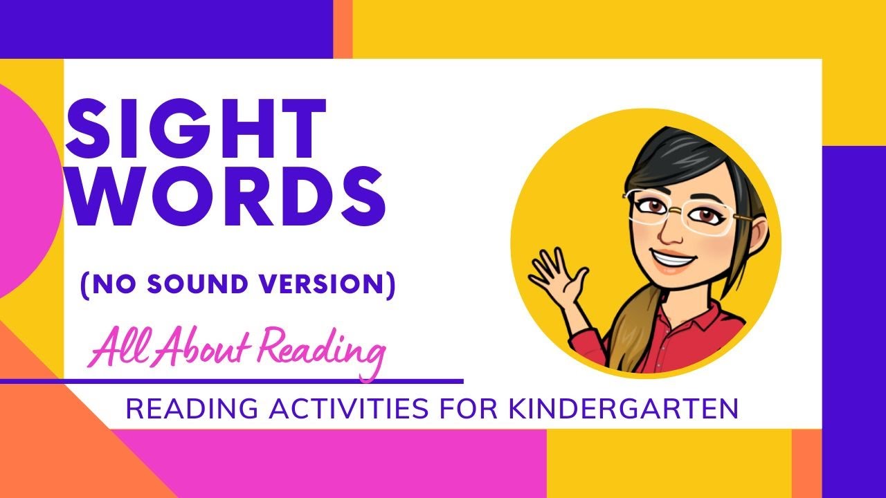 Sight Words (no sound version)