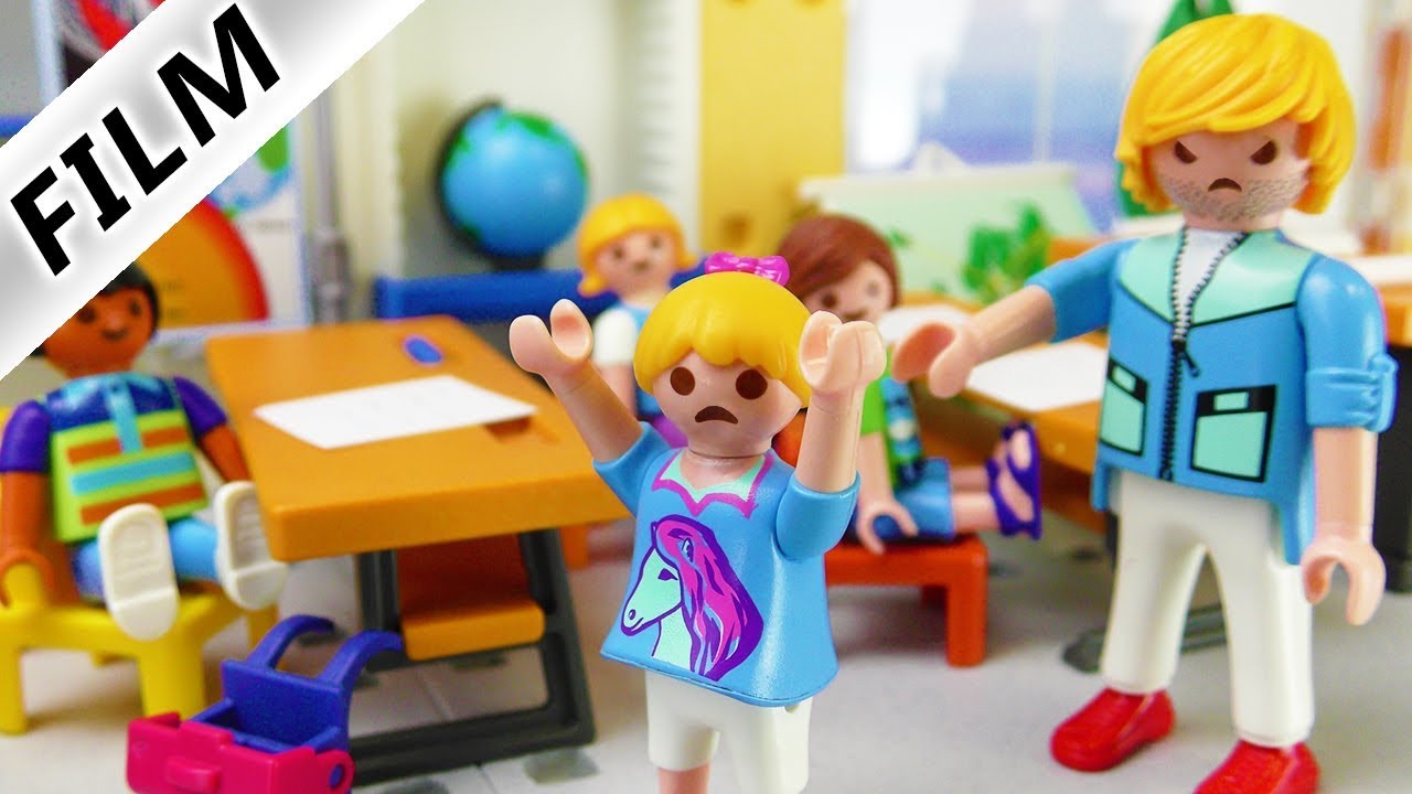 Playmobil Film deutsch | HANNAH FLIEGT AUS UNTERRICHT - Was ist passiert? |Kinderserie Familie Vogel