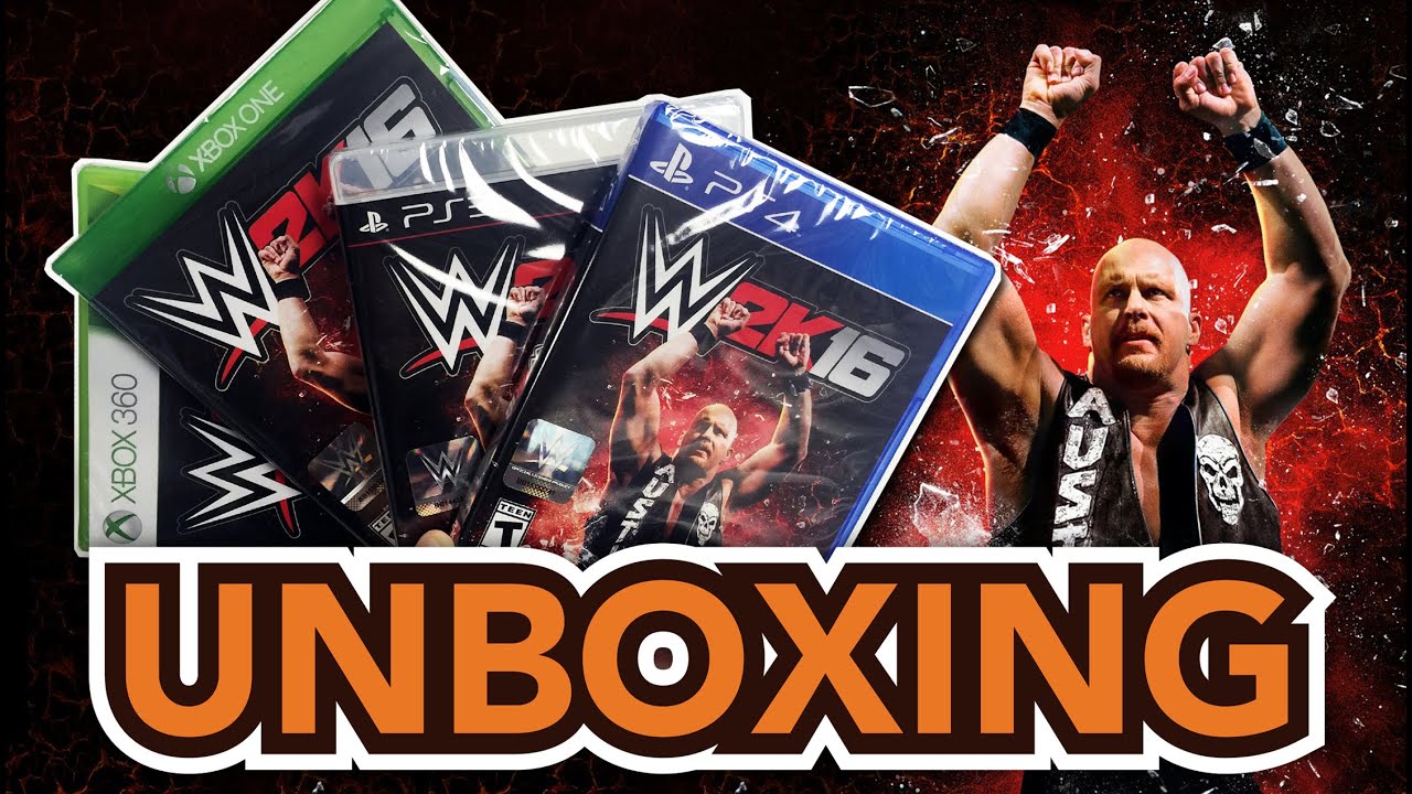 WWE 2k16 (Xbox One / Xbox 360 / PS3 / PS4) Unboxing!!!!