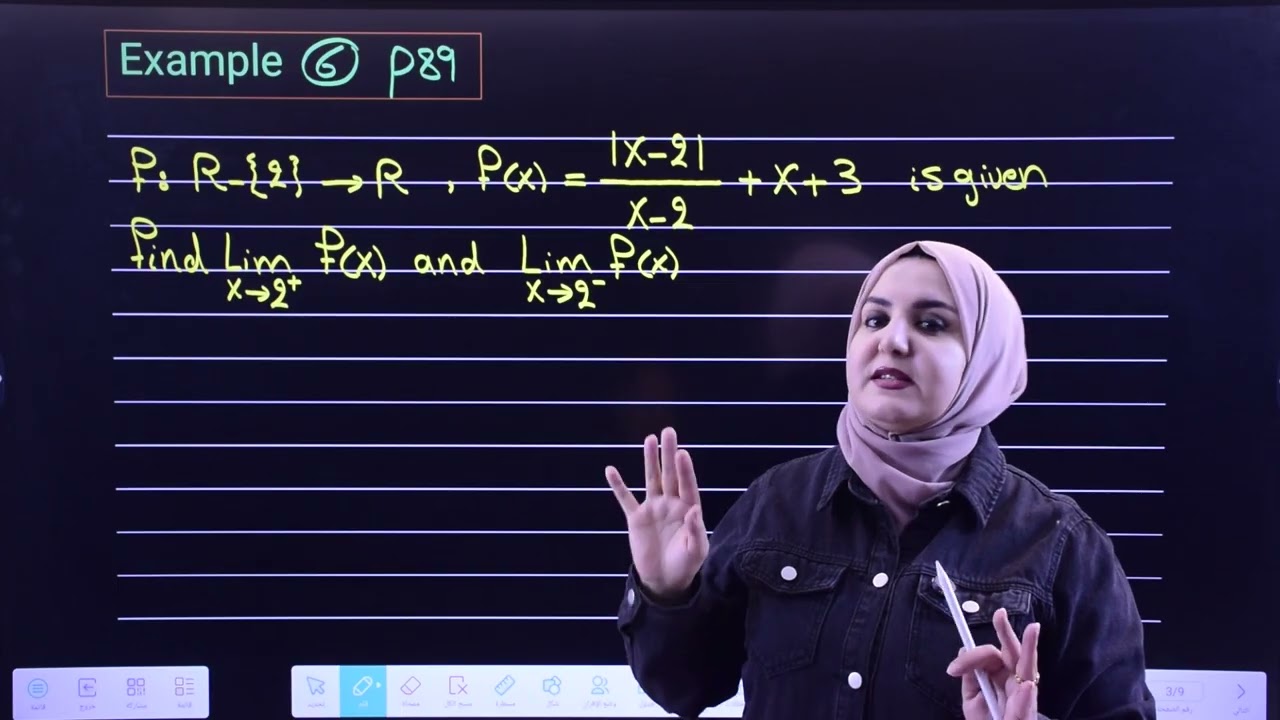 محاضرة 4 | رياضيات الخامس العلمي متميزين | Limit of Absolute function | Chapter Five