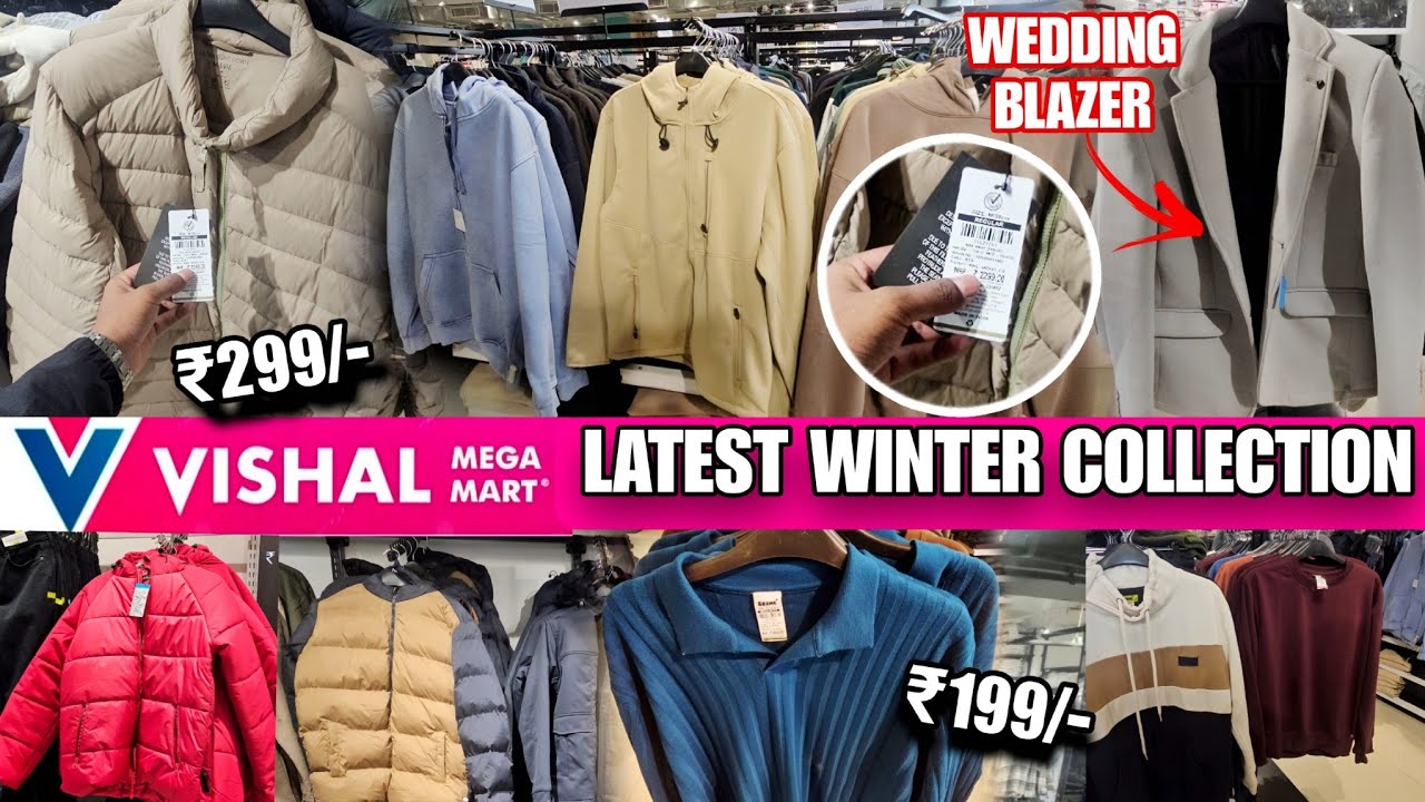 Vishal mega Mart New winter collection 2025 | Boys Winter collection 2025 | letest video vishal mega