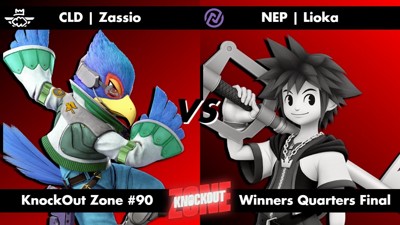 KnockOut Zone #90 - SSBU Winners Quarters Final - Zassio (Falco) vs Lioka (Sora)