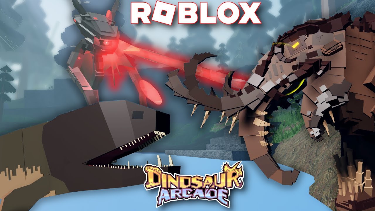 Tripod Interrupts Me Trying to Elder Rhizodus! | ROBLOX Dinosaur Arcade